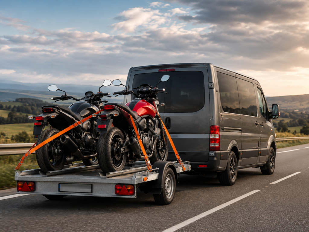 como transportar una moto de una cuidad a otra